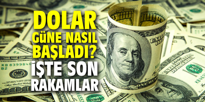 Dolar güne nasıl başladı? İşte son rakamlar...