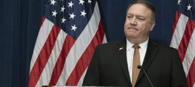Pompeo, "Maduro ülkeyi terk edecekti, Rusya ikna etti"
