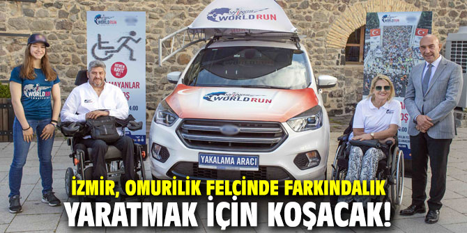 İzmir, omurilik felcinde farkındalık yaratmak için koşacak!
