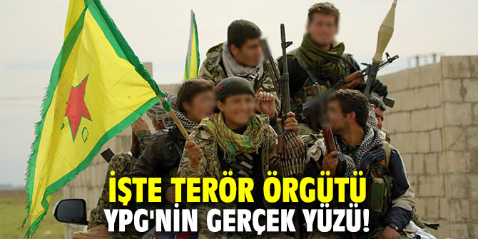 İşte terör örgütü YPG'nin gerçek yüzü! Arap çifti...