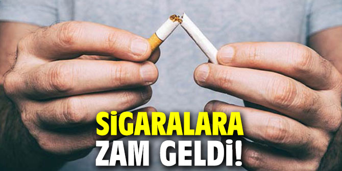 Sigaralara zam geldi!