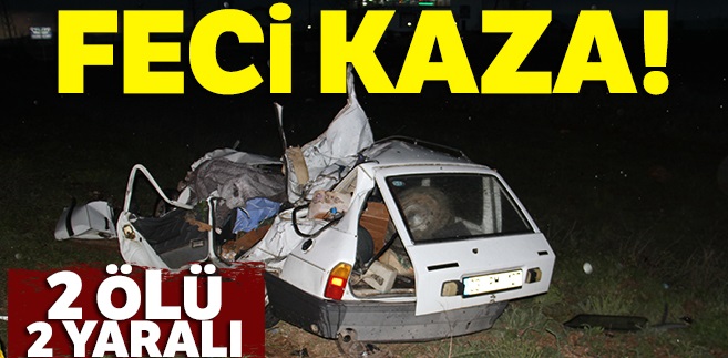 Zincirleme trafik kazası: 2 ölü, 2 yaralı