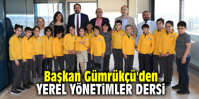 Başkan Gümrükçü'den Yerel Yönetimler dersi