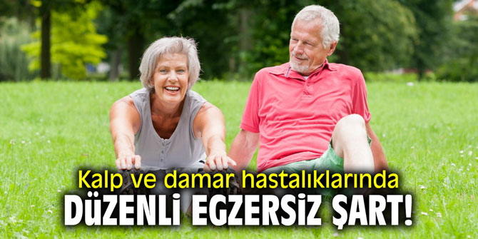 Kalp ve damar hastalıklarında düzenli egzersiz şart