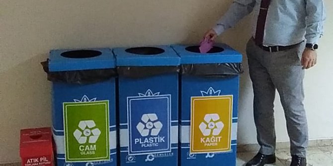 DEÜ'den geri dönüşüme katkı!