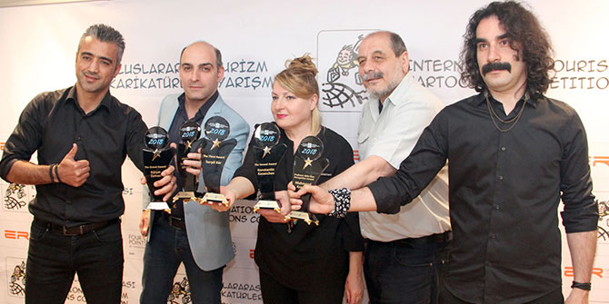 Uluslararası Turizm Karikatürleri Yarışması'nda ödüller sahiplerini buldu!