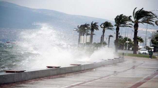 Meteoroloji uyardı! Kıyı Ege'de fırtına bekleniyor