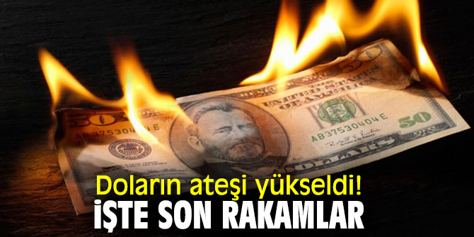 Doların ateşi yükseldi! İşte son rakamlar...