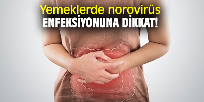 Yemeklerde norovirüs enfeksiyonuna dikkat!