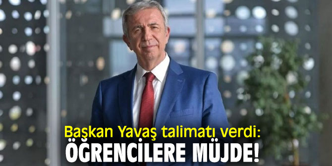 Başkan Yavaş talimatı verdi!