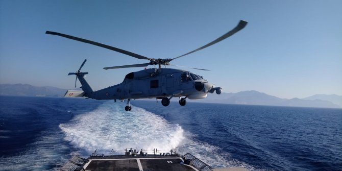 Deniz Kurdu 2019 Tatbikatı'nın Akdeniz etabı başladı