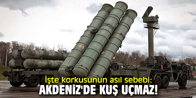 İşte korkusunun asıl sebebi: Akdeniz'de kuş uçmaz!