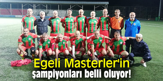 Egeli Masterler'in şampiyonları belli oluyor!