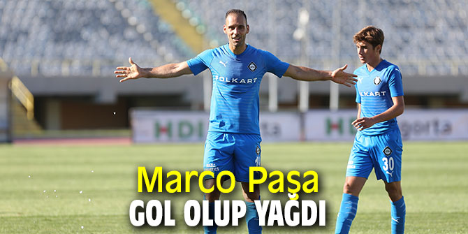 Altay'da Marco Paşa gol olup yağdı