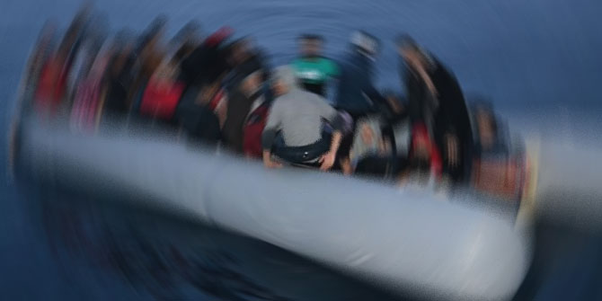 Kuşadası'nda 47 kaçak göçmen yakalandı