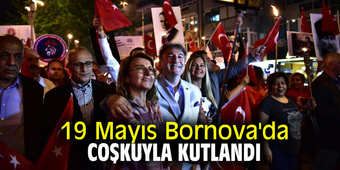 19 Mayıs Bornova'da coşkuyla kutlandı