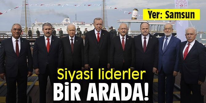 Siyasi liderler bir arada