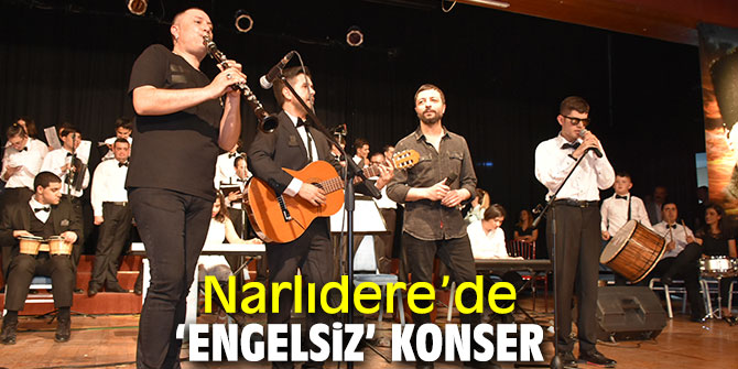 Narlıdere’de ‘engelsiz’ konser ile müzik ziyafeti sunuldu