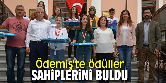 Ödemiş'te ödüller sahiplerini buldu