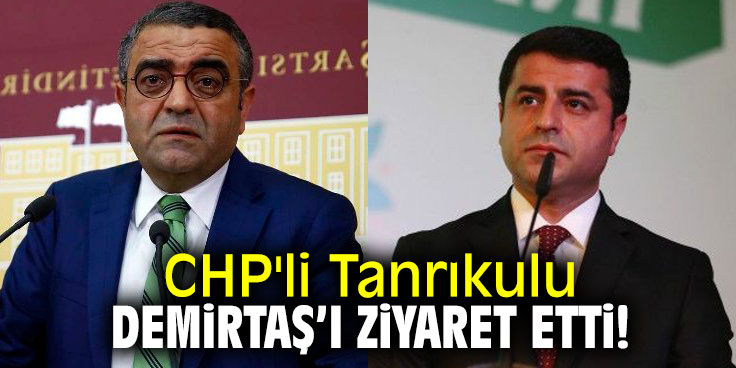 CHP'li Tanrıkulu Demirtaş'ı ziyaret etti