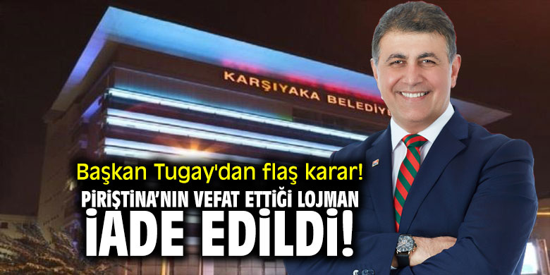 Başkan Tugay'dan flaş karar! Piriştina'nın vefat ettiği lojman iade edildi!