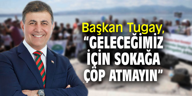 Kıyı temizleme etkinliği Karşıyaka'da düzenlendi