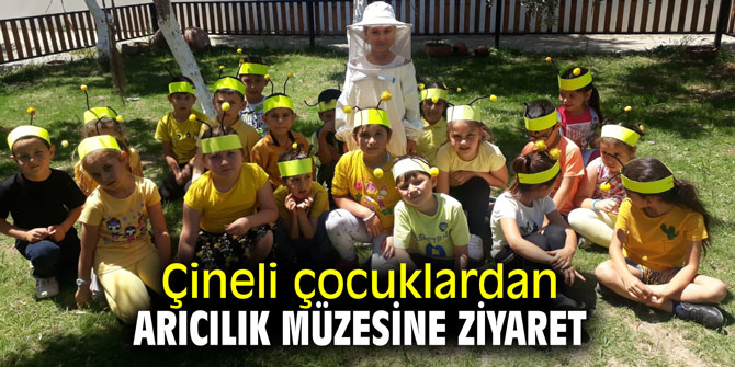 Çineli çocuklardan arıcılık müzesine ziyaret