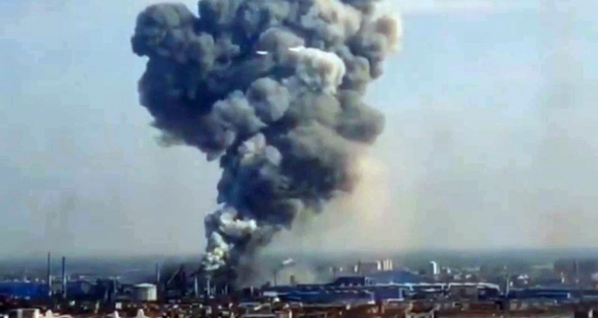 Çelik fabrikasında patlama: 1 ölü, 9 yaralı