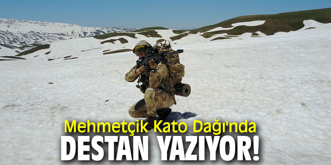 Mehmetçik Kato Dağı'nda destan yazıyor! Teröristlerin korkulu rüyası...