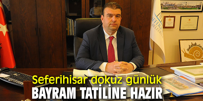 Seferihisar'da Ramazan Bayramı hazırlıkları tamamlandı