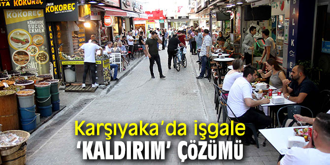 Karşıyaka Belediyesi'nden Çarşı’da düzenleme