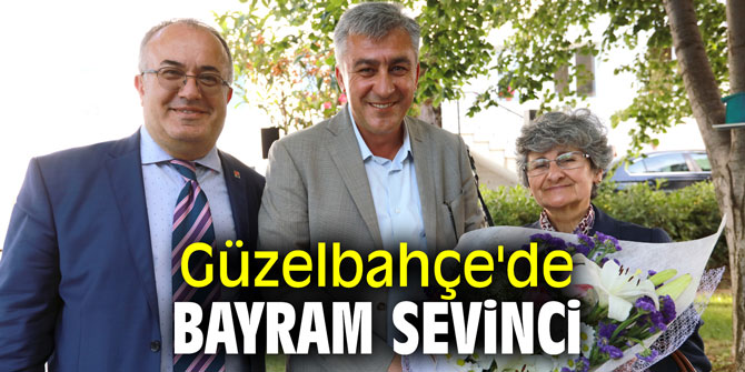 Güzelbahçe'de bayram sevinci