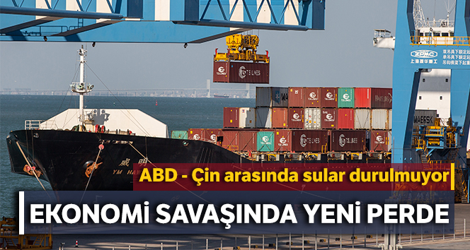 Çin mallarından yüzde 25 vergi almaya başladı