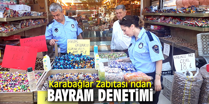 Karabağlar'da zabıtadan denetim