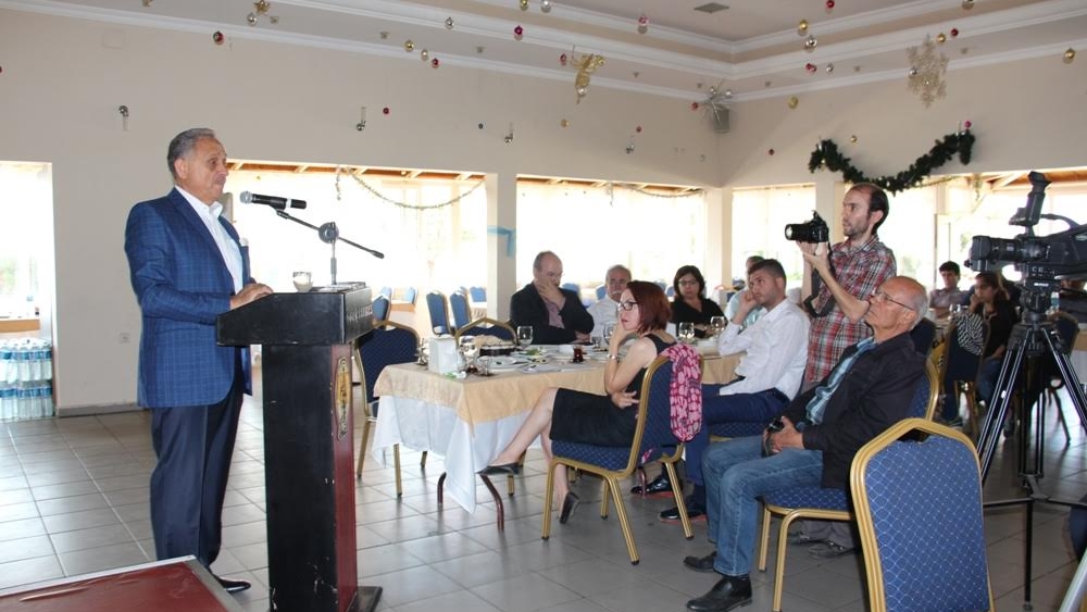 Başkan Badem, Gazetecilerle Bir Araya Geldi