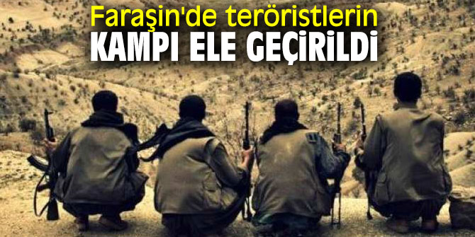 Teröristlerin kampı ele geçirildi!