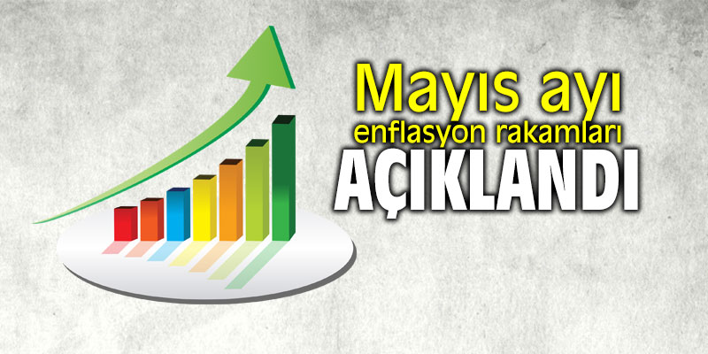 Mayıs ayı enflasyon rakamları açıklandı