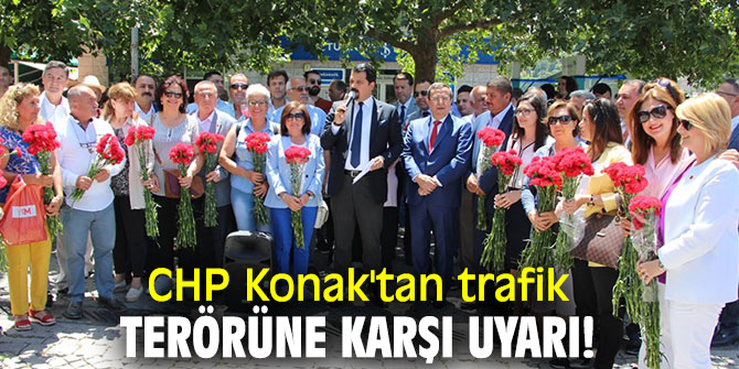 CHP Konak'tan trafik terörüne karşı uyarı!