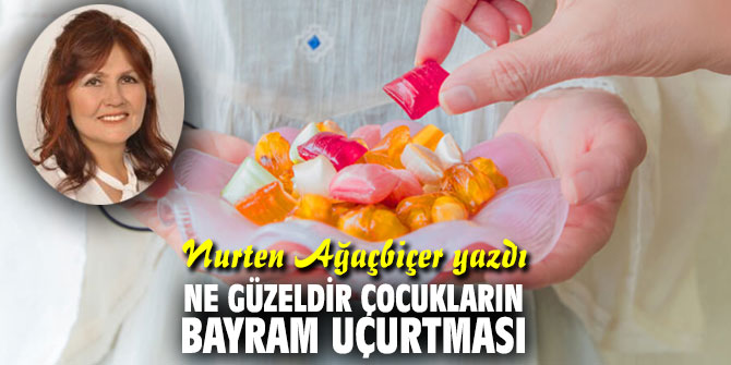 Ne güzeldir çocukların bayram uçurtması