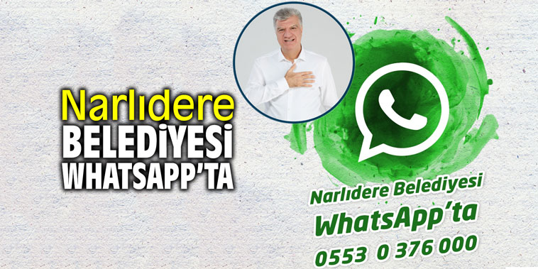 Narlıdere Belediyesi WhatsApp’ta
