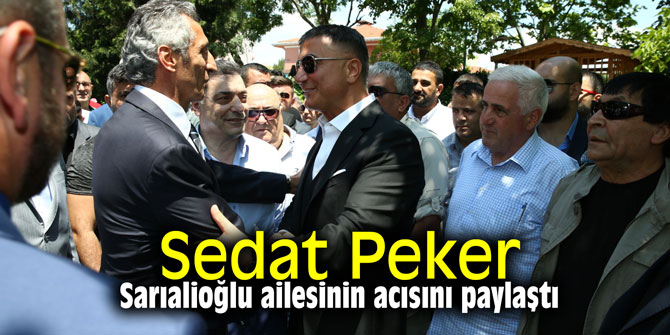 Sedat Peker, Sarıalioğlu ailesinin acısını paylaştı