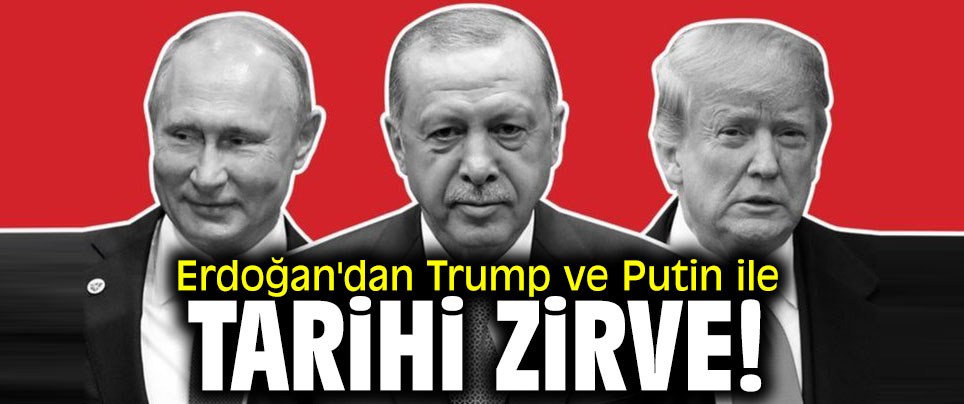 Erdoğan'dan Trump ve Putin ile Japonya'da tarihi zirve
