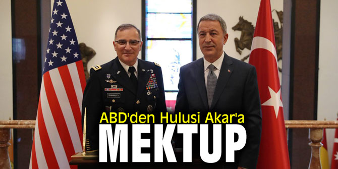 ABD'den Hulusi Akar'a mektup
