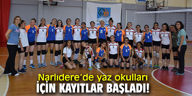 Narlıdere’de yaz okulları için kayıtlar başladı!