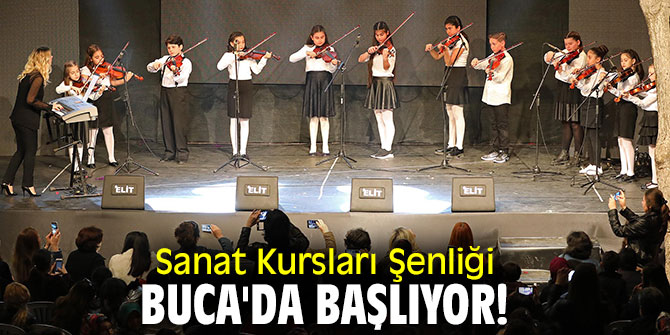 Sanat Kursları Şenliği Buca'da başlıyor!