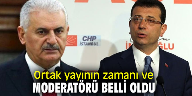 Ortak yayının zamanı ve moderatörü belli oldu