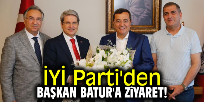 İYİ Parti'den Başkan Batur'a ziyaret!