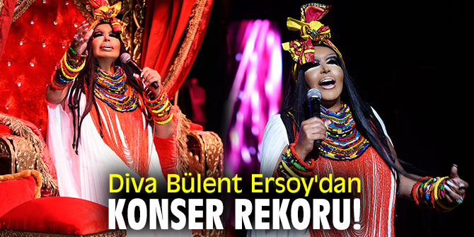 Diva Bülent Ersoy'dan konser rekoru!