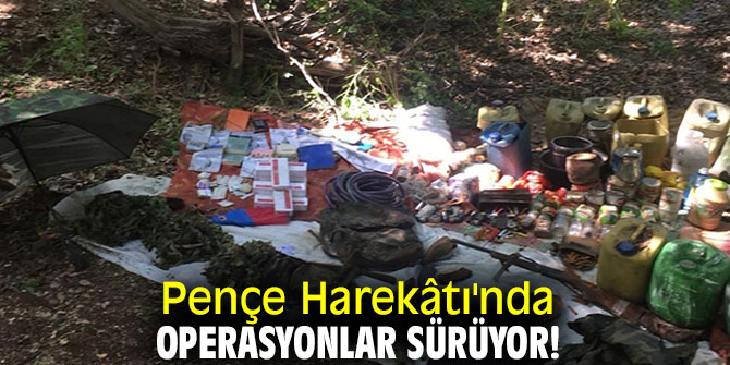 Pençe Harekâtı'nda operasyonlar sürüyor!