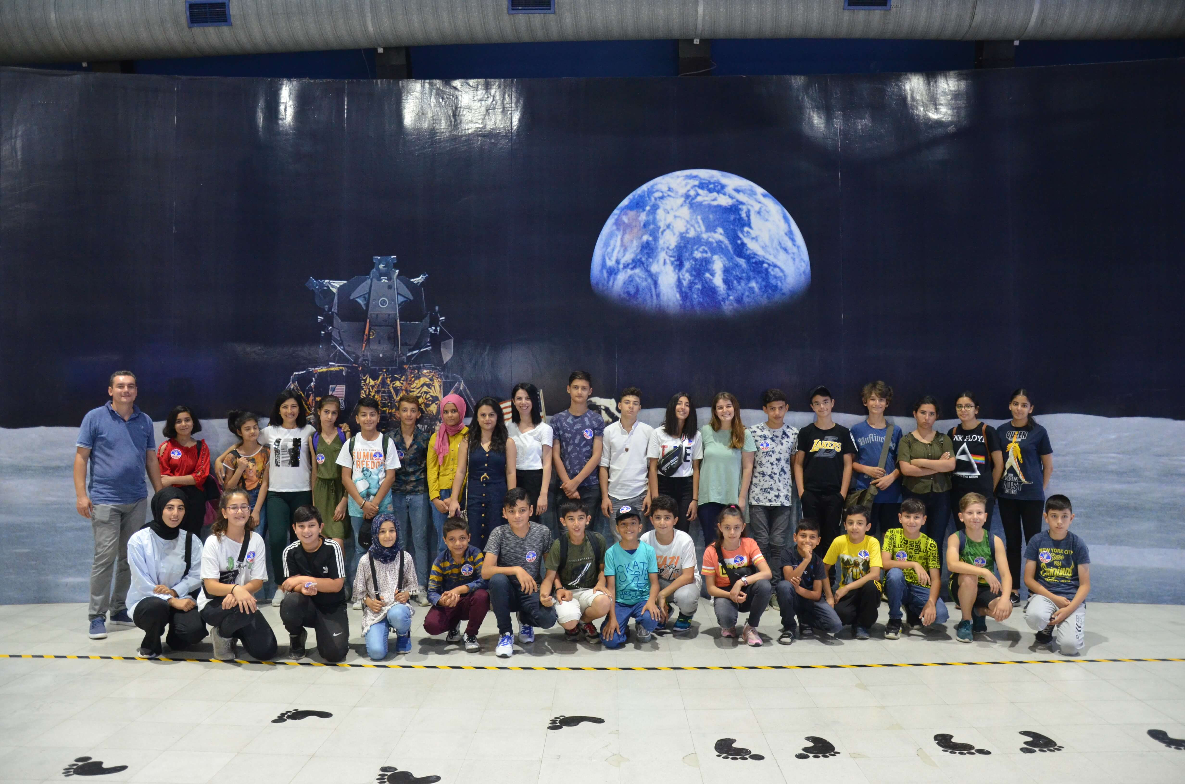 40 öğrenci Uzay Kampı Türkiye’yi ziyaret etti.